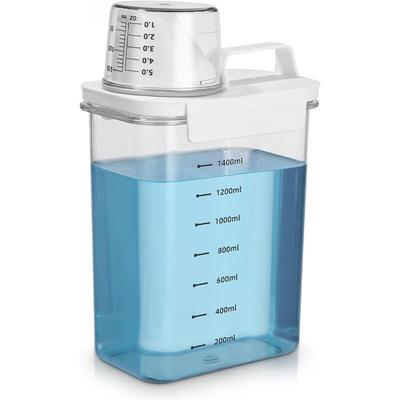 Luftdichter Waschmittelspender mit Messbecher, Mehrzweck-Waschmittelaufbewahrung, Image