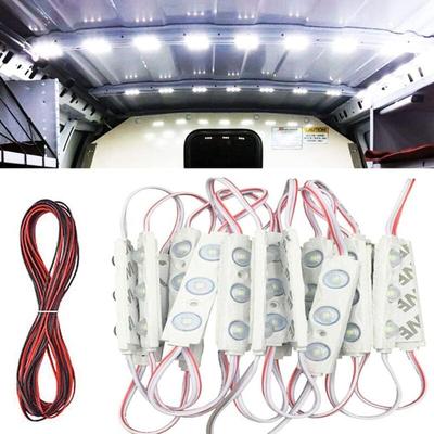 60 LED 12V Auto Innenbeleuchtung LED Deckenleuchten Lampe für Van Truck RV Boote Caravans Anhänger Image