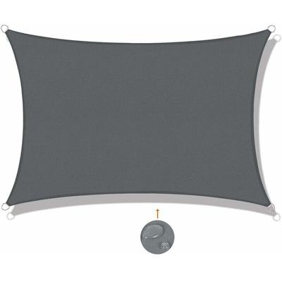 Rechteckiges Sonnensegel 3x5m Wasserdichtes Polyester Image