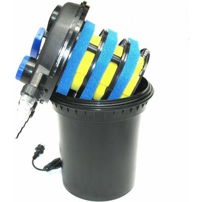 CPF250 uvc Druckfilter Druckteichfilter 11000 l mit 11W uv Wasserfilter 55094 Image