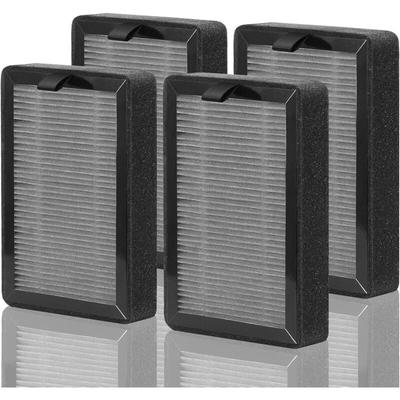 4er-Pack Ersatzfilter für levoit LV-H128/PUURVSAS (HM669A) / rovacs (RV60) Luftreiniger, 3-in-1