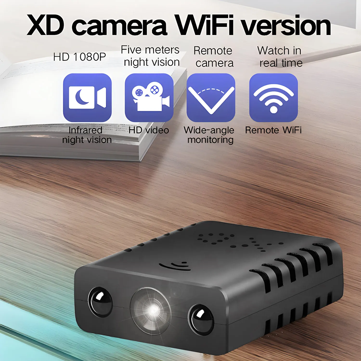 1080P HD Mini Kamera XD Drahtlose WiFi Draht Kamera Smart Home Sicherheit innen Anti-diebstahl IP Kamera Video Stimme APP Echtzeit Cam Image