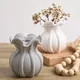Lace Design Flower Candle Holder Silicone Mold Gypsum Cement Making Hydroponic Test Tube Vase Resin Mold DIY Home Desktop Decor