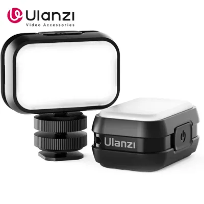Ulanzi VL28 Mini Vlogging Light 6500K Soft Fill Light LED Camera Light for Action Camera Smartphone Photography Live Vlog