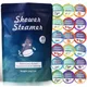 Shower Steamers for Christmas Gifts Set with Essential Oils Natural Organic Pads, 18pcs Fragrances SPA Salt Ball Skin Care