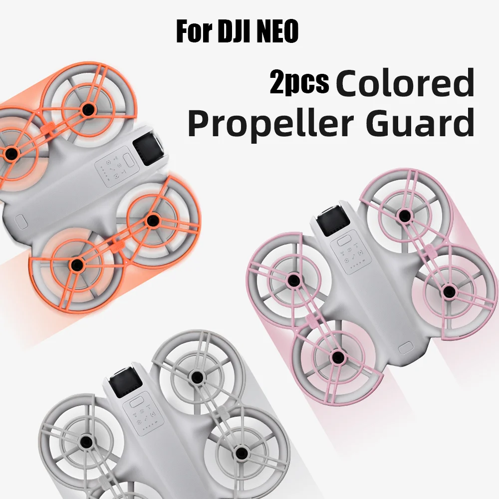 2 stücke Propeller Schutz Für DJI Neo Quick Release Propeller Schutz Ring Anti-kollision Ring Schutz Halterung Zubehör Image