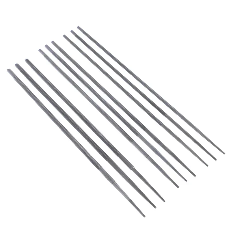 3 Stück Handwerkzeuge Kettensäge Runde Feilen 5/32" 3/16" 7/32" für Holzbearbeitung Image