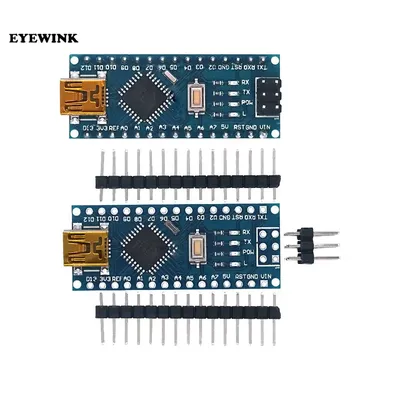Nano mini usb mit dem bootloader-kompatiblen nano v3 red controller für arduino ch340 usb treiber Image