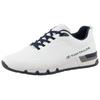 Keilsneaker TOM TAILOR, Herren, Gr. 44, weiß, Lederimitat, Textil, sportlich, Schuhe, Freizeitschuh, Halbschuh, Schnürschuh mit Logoschriftzug