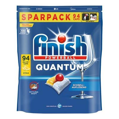 finish Spülmaschinen-Caps »Quantum Citrus« 94 Stück weiß