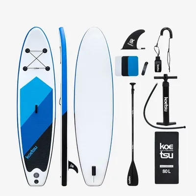 Inflatable Stand Up Paddle Board SUP Board Surfboard Kayak Water Sport Surf Set PaddleBoard Fin Foot