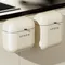 UFORU Household Large Capacity Wall-mounted Trash Can with Lid For Food Waste Bathroom Kitchen