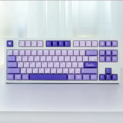 139Keys GMK Frost Witch Keycaps Set English/Japanese Cherry Profile PBT Dye Sublimation Keycap For
