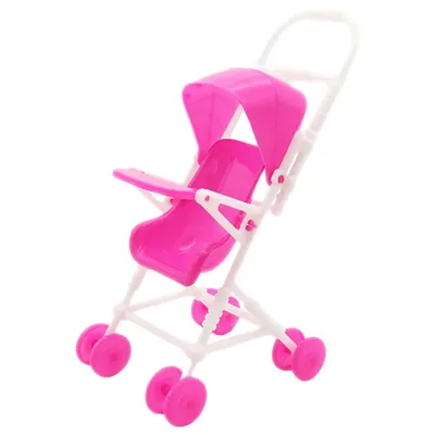 1800Pcs Simulation Stroller Baby Stroller Pushchair Small Stroller Party Games Stroller House