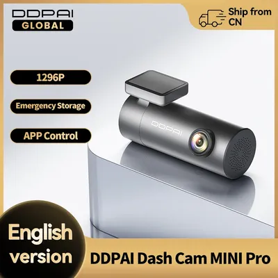 DDPAI Dash Cam Mini Pro 1296P Wifi Voice Control Car DVR Camera Dashcam Night Vision Dash Camera