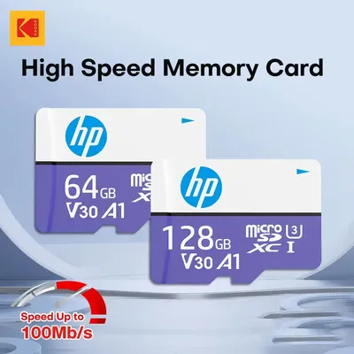 HP Original Micro SD Card C10 U3 Memory Card Class10 MicroSD 64GB 128GB 256GB SD/TF Flash Card on