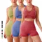 2 pezzi set da yoga per donna senza cuciture allenamento abbigliamento sportivo abbigliamento da