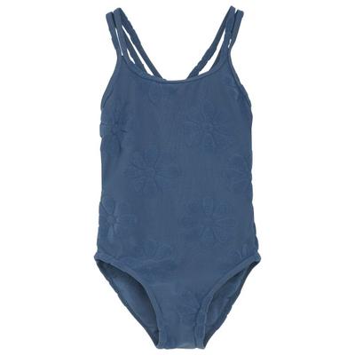 Color Kids - Kid's Swimsuit with Stucture - Badeanzug Gr 152 blau Image