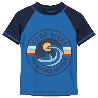 Color Kids - Kid's T-Shirt with Print - Lycra Gr 128 blau Image