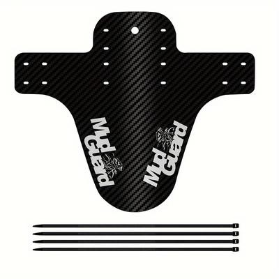 TEMU Bicycle Mudguard Fender, Portable Mud Guard, Ultralight Front Rear Wheel Mudguard, Bicycle Accessories Image