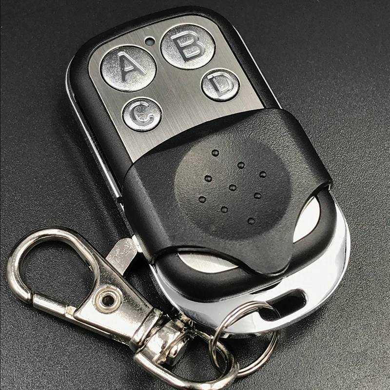 433 MHz Wireless RF Fernbedienung Universal 4 CH Auto Copy Klonen Garage Tor Tür Sender Duplikator Schlüssel Auto Schlüsselbund Image