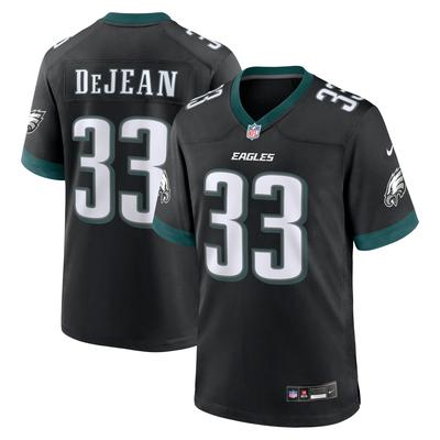 Philadelphia Eagles Nike Game Ausweichtrikot - Schwarz - Cooper Dejean - Herren Image