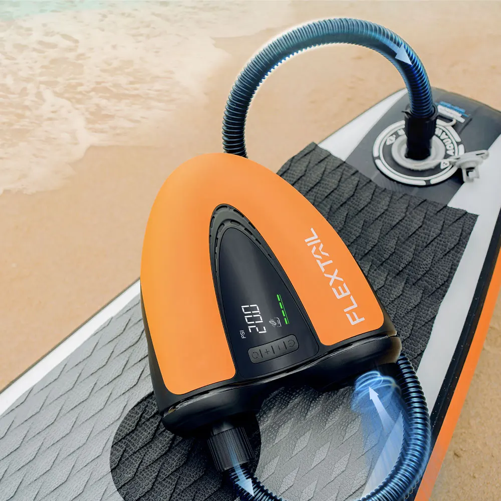 FLEXTAIL EVO SUP PUMP – 20PSI kabellose wiederaufladbare Luftpumpe mit Kühlsystem, ideal für SUP & KITE Image