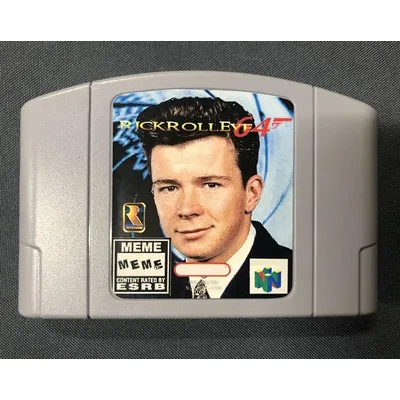 64-Bit-Spiel **RickRollEye 64 (USA-Version!! 3D RTS Englische Übersetzung!! ) Image