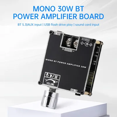 ZK-301B 30 W Mono-Audio-Verstärkerplatine Bluetooth 5.3 Sound-Verstärkermodul mit echtem kabellosem Image