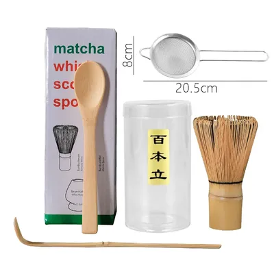 Matcha Schneebesen Set Japanische Tee-Set Traditionelle Tee-Sets Hause Tee-herstellung Werkzeuge Zubehör Geburtstag Geschenk Küche Liefert