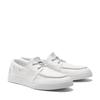 Sneaker TIMBERLAND "MYLO BAY LOW LACE UP SNEAKER", Gr. 47,5, weiß canvas, Textil, sportlich, Schuhe