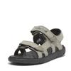 Sandale TIMBERLAND "Perkins Row 2 STRAP SANDAL", Gr. 31, grau (light taupe), Synthetik, sportlich, Schuhe, mit Klettverschluss
