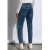 Gerade Jeans STREET ONE, Damen, Gr. 28, Länge 28, medium blau wash, Web, Jeans, 99% Baumwolle, 1% Elasthan, unifarben, casual, knöchelfrei, Jeans, 5-Pocket-Style