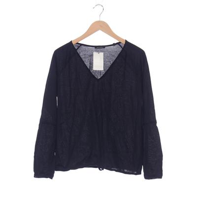 Marc O Polo Damen Langarmshirt, Gr. 44, marineblau, Baumwolle Image