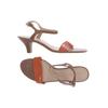 Esprit Damen Sandale, Gr. 41, orange, kein Etikett