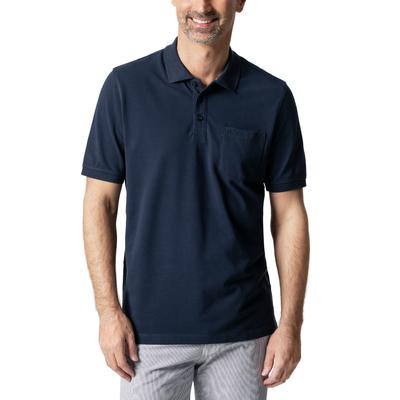 Walbusch Herren Pique-Polo Pima Cotton Blau Image