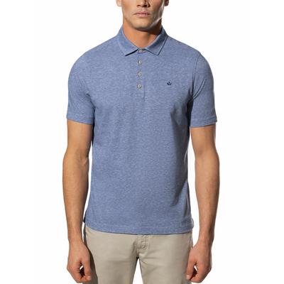 Walbusch Herren Cottolino Hemdenpolo Blau Image