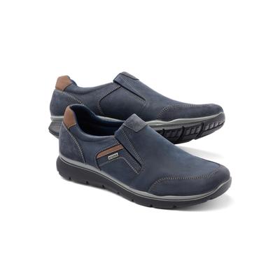 Walbusch Herren Aquastop Slipper Blau