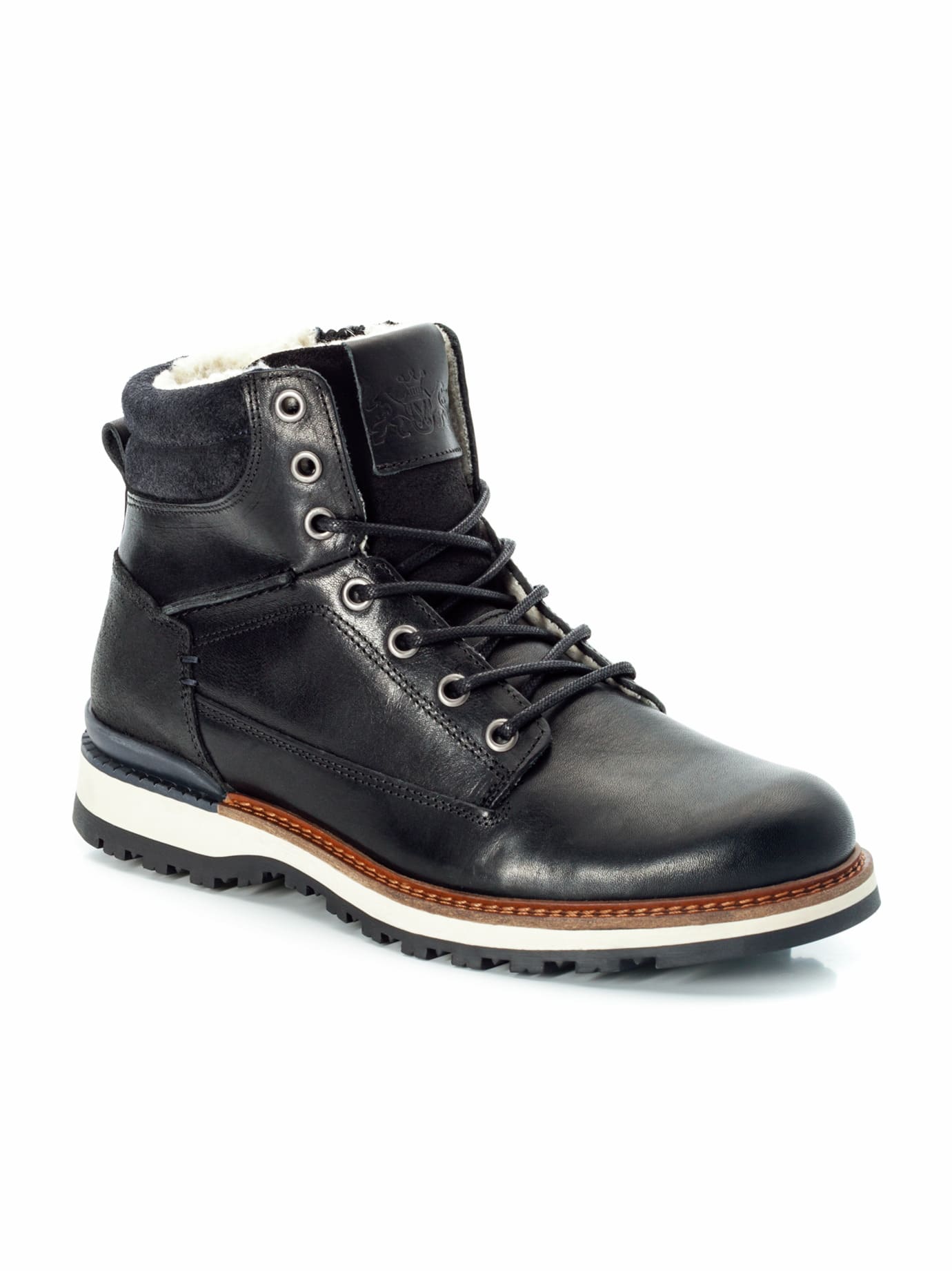 Walbusch Herren Thermo Boots Schwarz