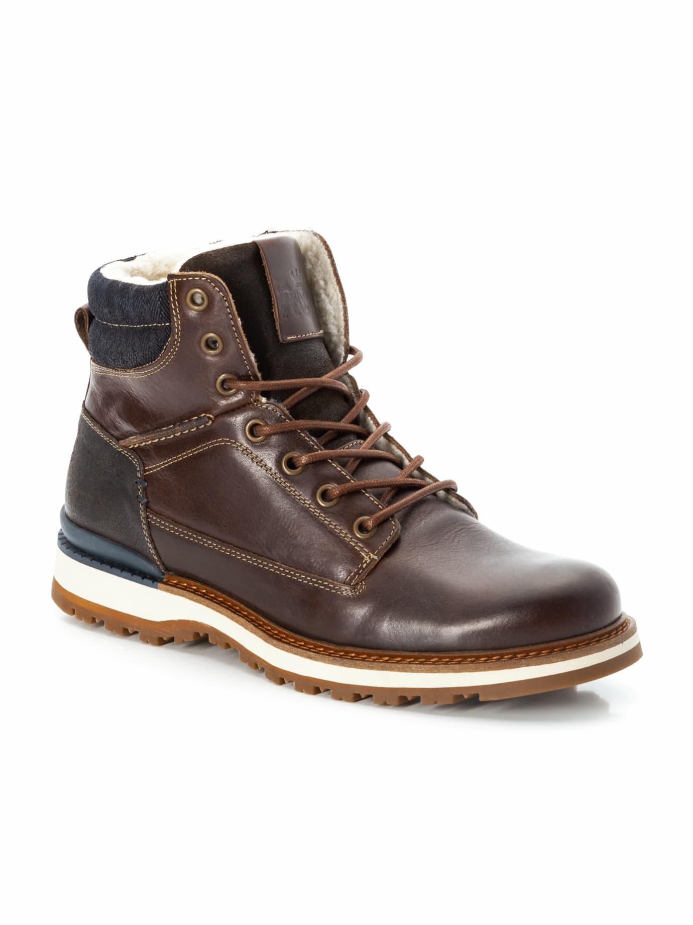 Walbusch Herren Thermo Boots Braun