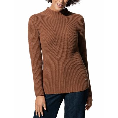 Walbusch Damen Cashmino Pulli Nahtlos Braun Image