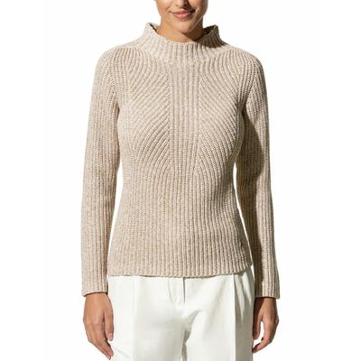 Walbusch Damen Patentpullover Nahtlos Braun mehrfarbig Image