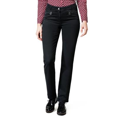 Walbusch Damen Powerstretch-Baumwollhose Schwarz Image