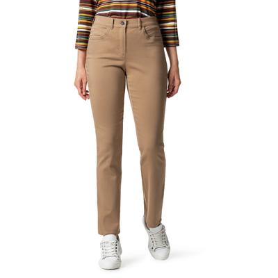 Walbusch Damen Bügelfrei Cotton-Hose Braun Image