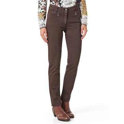 Walbusch Damen Powerstretch-Baumwollhose Braun Image