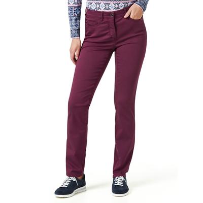Walbusch Damen Yoga-Jeans Ultrastretch Rot Image