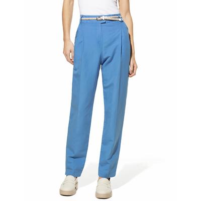 Walbusch Damen Leinenmix Chinohose Blau Image