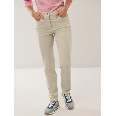 Walbusch Damen Baumwoll-Hose Supersoft Beige Image