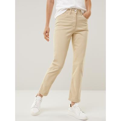 Walbusch Damen 7/8-Stretchjeans Premium-Klima Beige Image