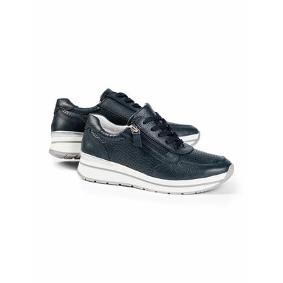 Walbusch Damen City Perfo-Sneaker Blau